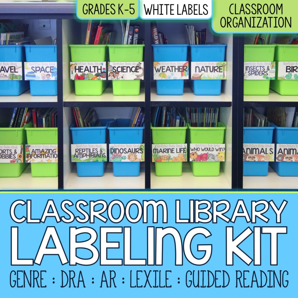 6 Steps to an Organized Classroom Library
